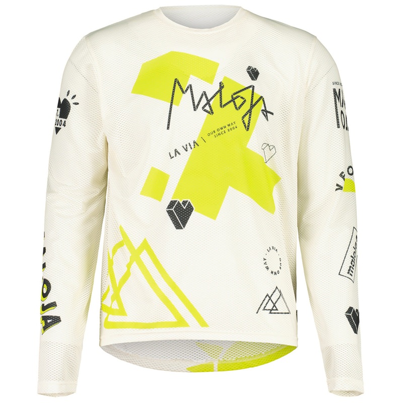 Maloja WeissenbergM long sleeves jersey - White