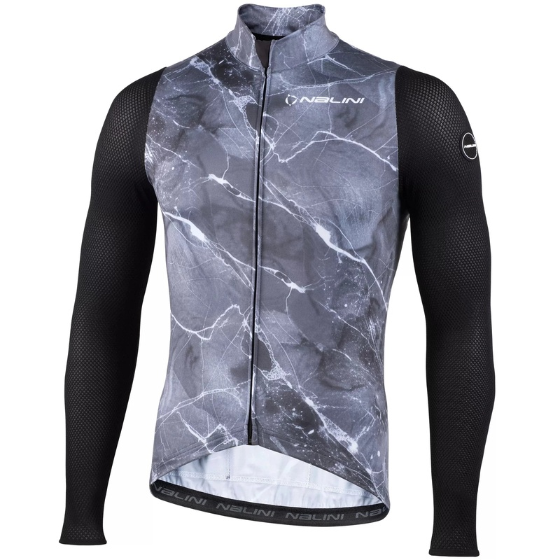 Nalini Warm Mesh long sleeve jersey - Grey