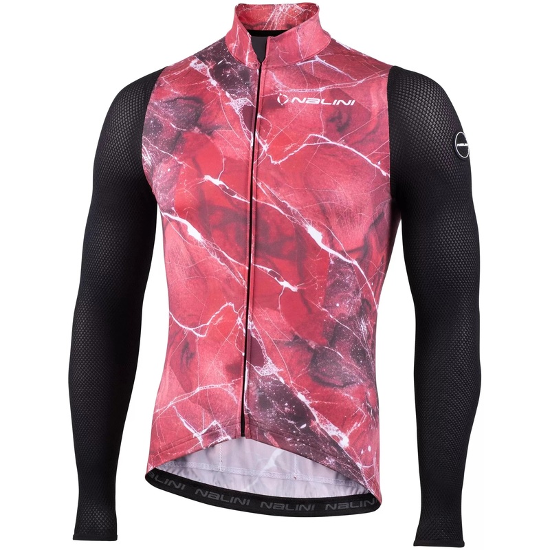 Nalini Warm Mesh long sleeve jersey - Red