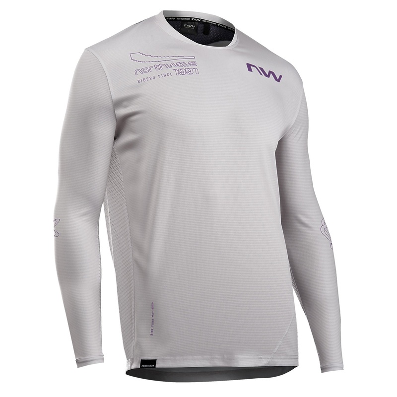 Northwave Edge 2 long sleeves jersey - Grey clear