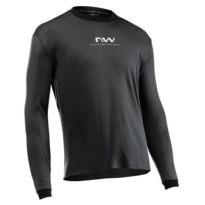 Northwave Sharp long sleeve jersey - Black white