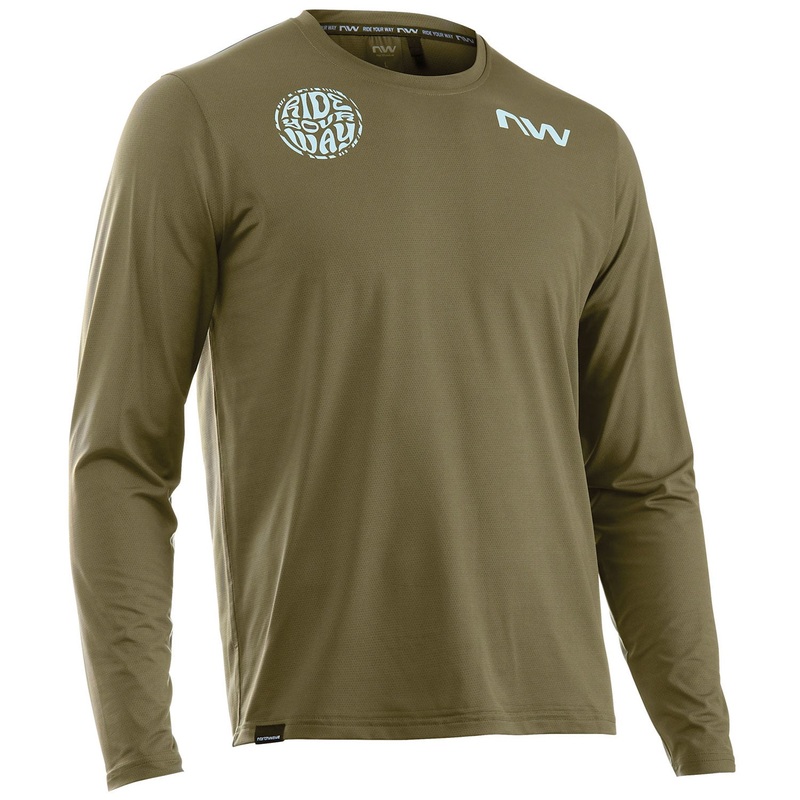 Northwave XTrail 2 long sleeve jersey - Dark green