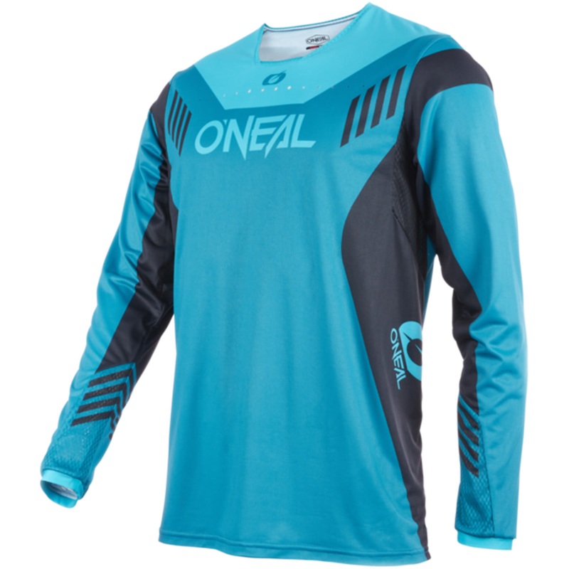 O'neal Element Fr Hybrid long sleeves jersey - Green blue