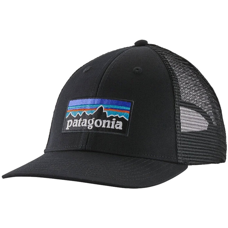 Patagonia P-6 Logo LoPro Trucker cap - Black