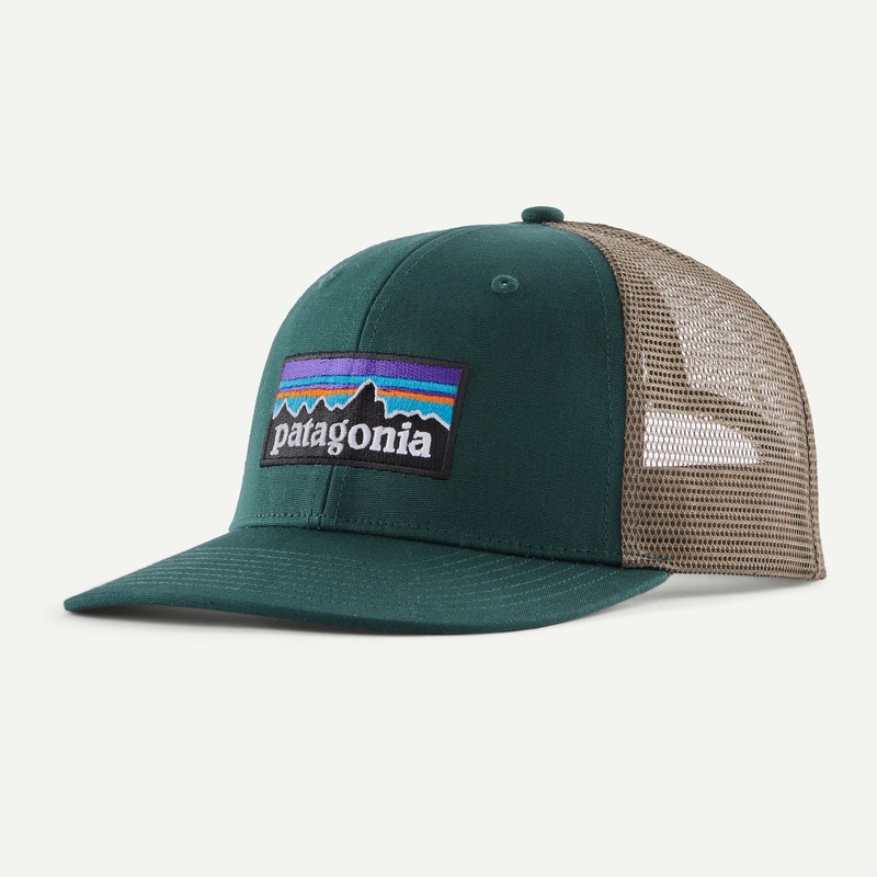 Patagonia P-6 Logo Trucker cap - Green