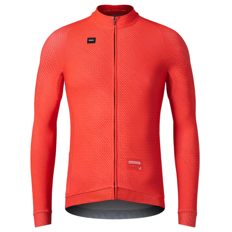 Gobik Hyder Vermilion long sleeve jersey - Red