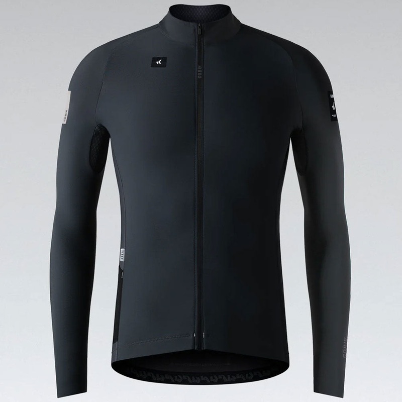 Gobik Pacer Solid 2.0 Jasper long sleeve jersey - Black