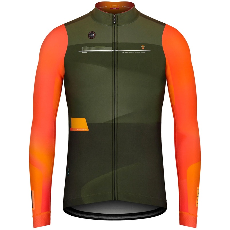 Gobik Supercobble Borneo long sleeves jersey - Green