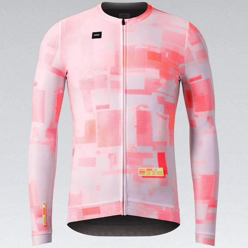 Gobik Vanquish Flamingo long sleeves jersey - Pink