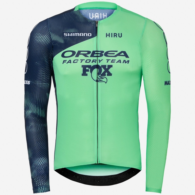 Hiru Orbea Factory Team 2025 Lab Aero long sleeve jersey