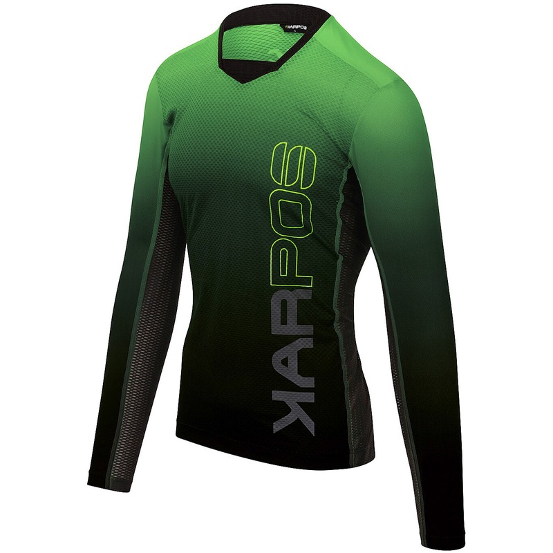 Karpos Jump long sleeve jersey - Green black