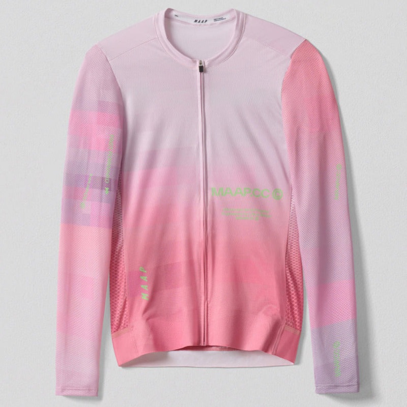 Maap Blur Pro Air 3.0 long sleeve jersey - Pink