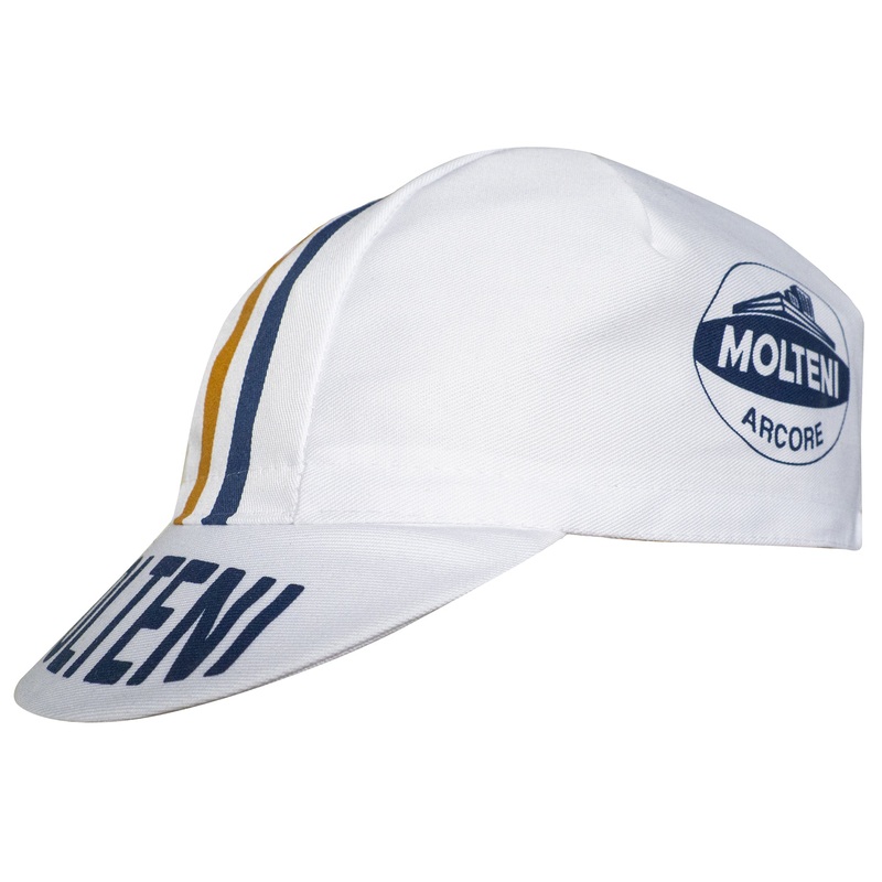 Molteni Arcore Prezioso Cycling cap - White