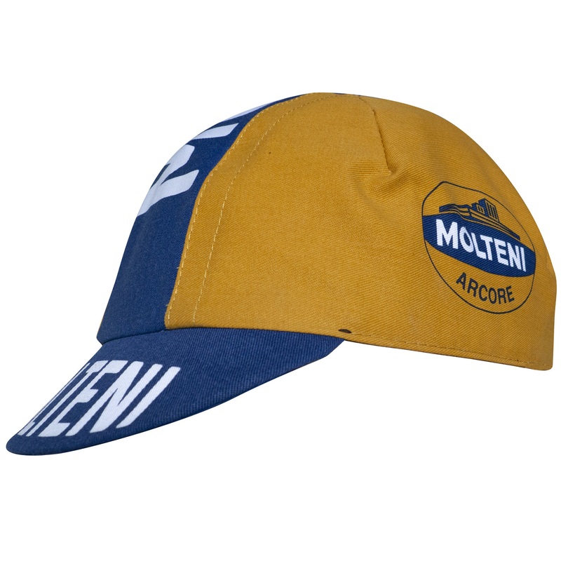 Molteni Arcore Raffinato Cycling cap - Brown