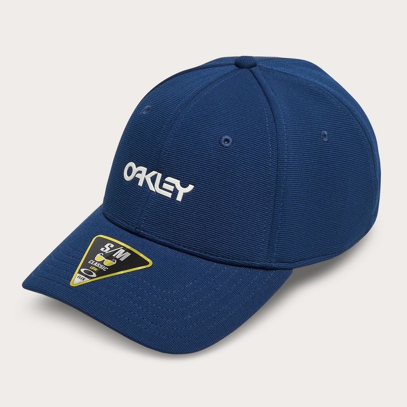 Oakley 6 Panel Stretch Metallic cap - Blue