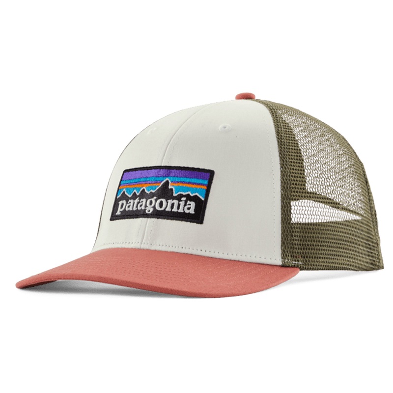 Patagonia P-6 Logo LoPro Trucker cap - White