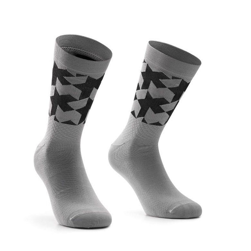 Assos EVO Monogram Socks Gerva Grey