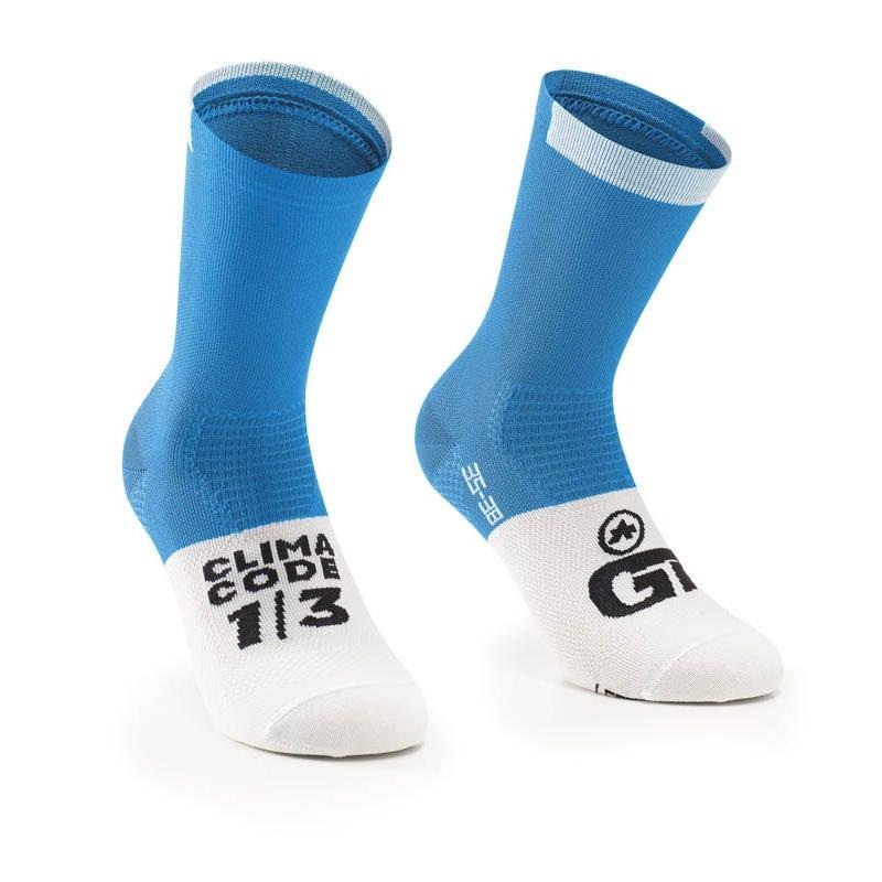 Assos GT Socks C2 Cyber Blue