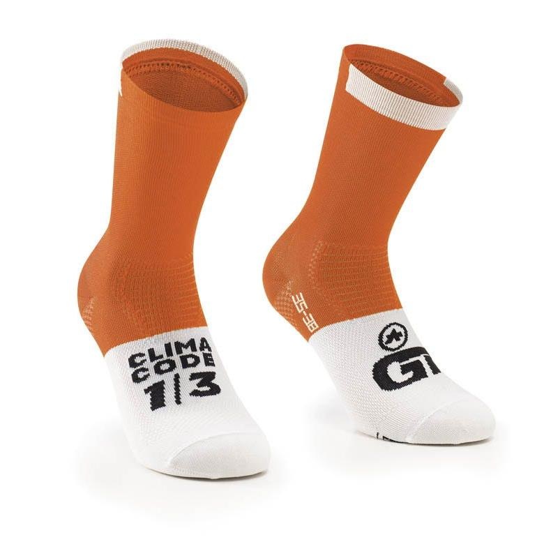 Assos GT Socks C2 Droid Orange