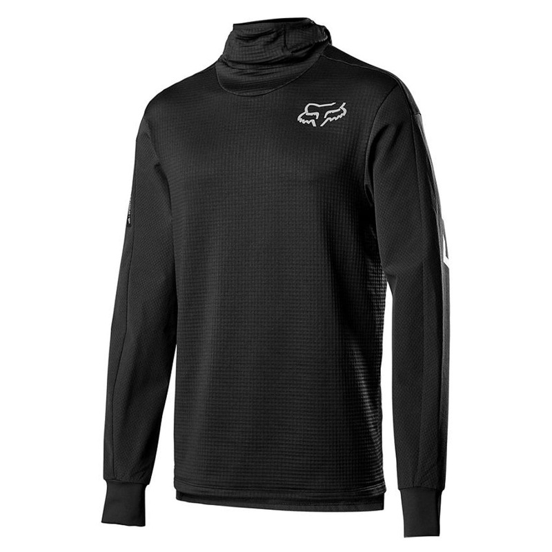 Fox Defend Thermo long sleeves jersey - Black