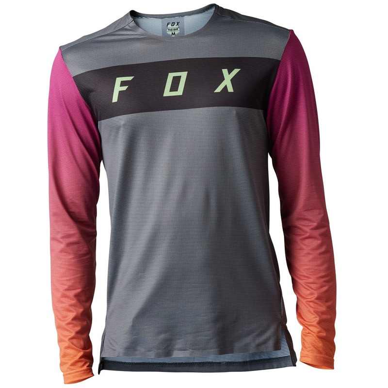 Fox Flexair Arcadia long sleeve jersey - Grey