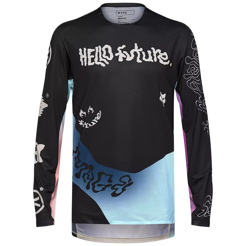 Fox Flexair Hello Future long sleeves jersey - Black