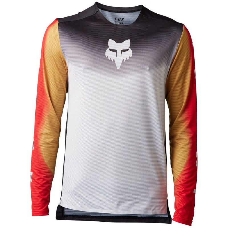 Fox Flexair Novah long sleeve jersey - Grey