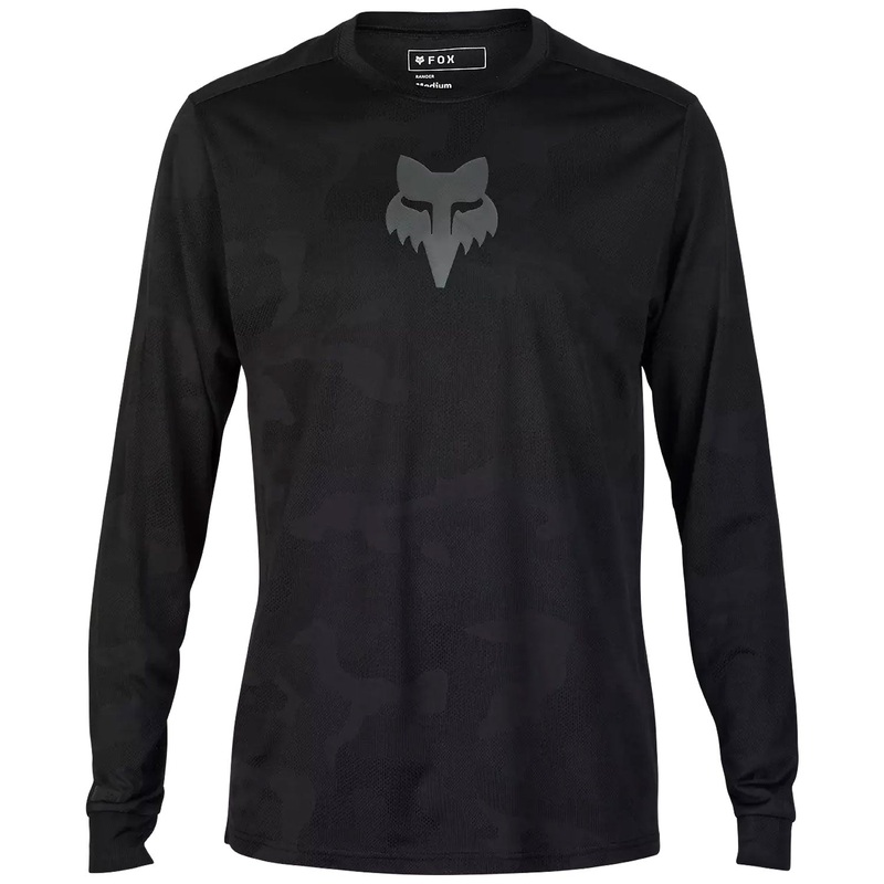 Fox Ranger TruDri long sleeves jersey - Black