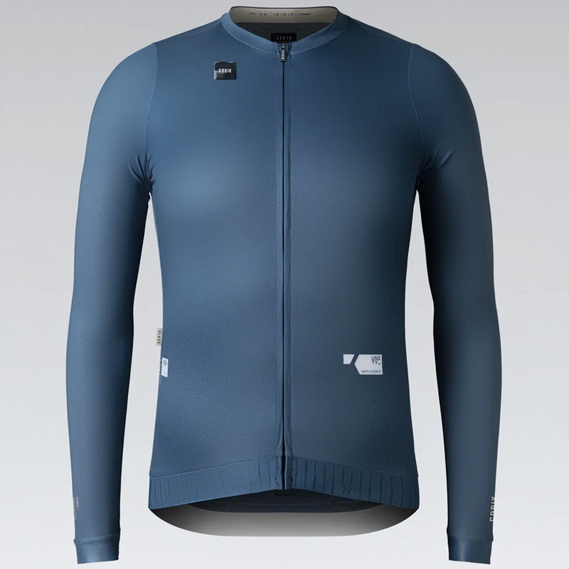 Gobik CX Pro 2.0 Command Long Sleeve Jersey - Blue