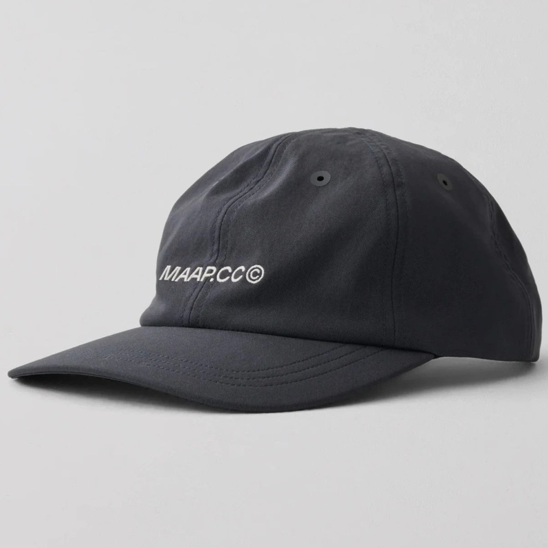 Maap CC 6 Panel Twill cap - Black