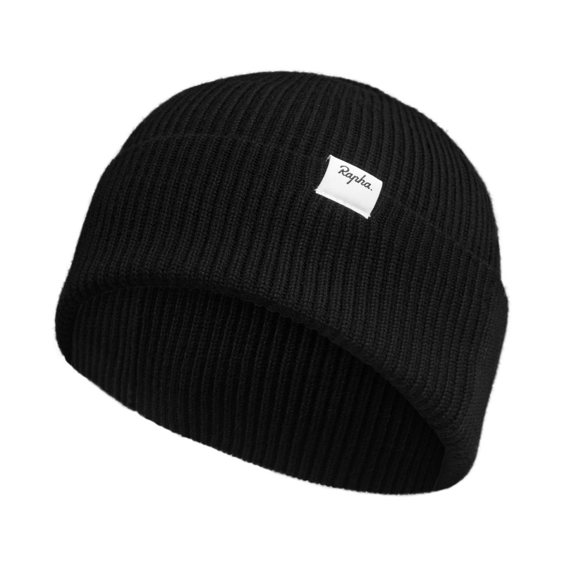 Rapha Logo winter beanie - Black