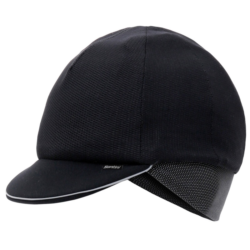 Santini Passo winter cap - Black