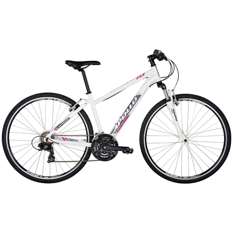 Apollo Transfer 10 WS Women's Hybrid Bike White (2018)