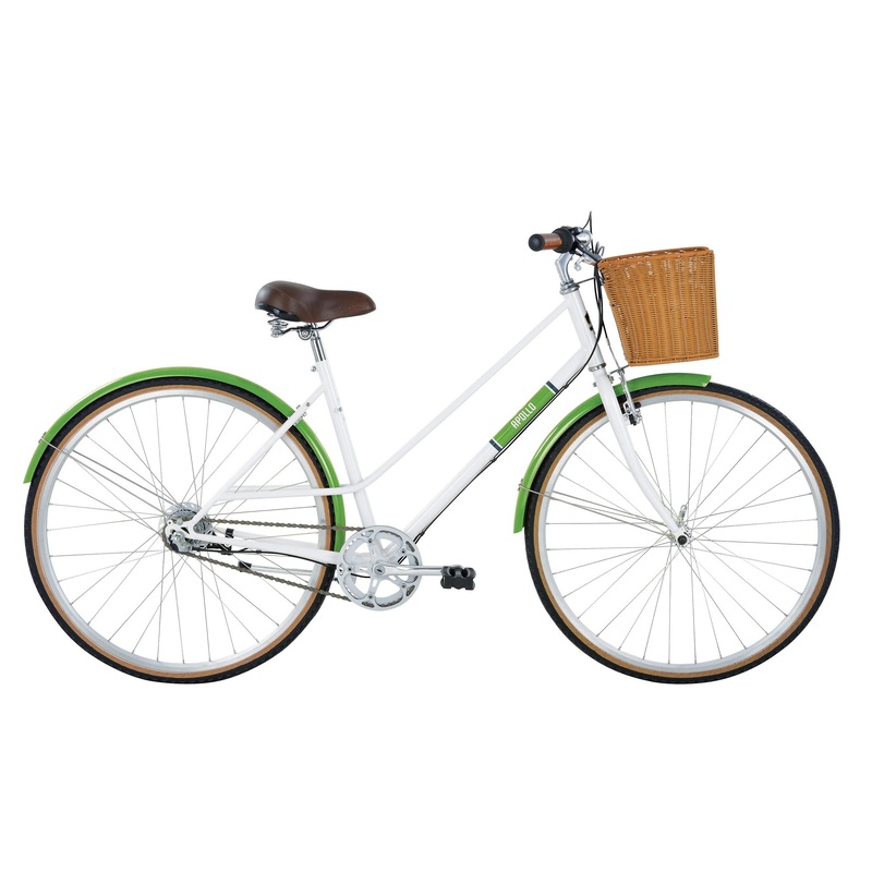 Apollo Vintage 3 Women's Cruiser Bike White (2018)