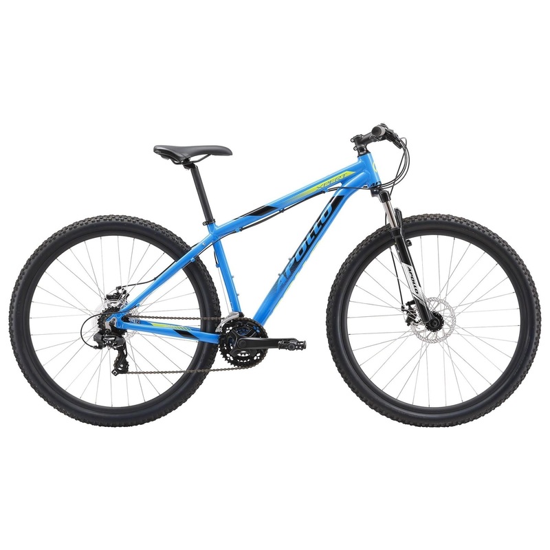 Apollo Xpert 10 Mountain Bike Gloss Blue/Black/Lime Green