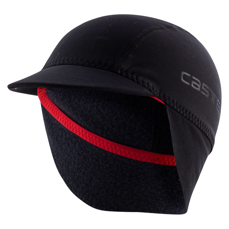 Castelli Nano Thermal winter cap - Black