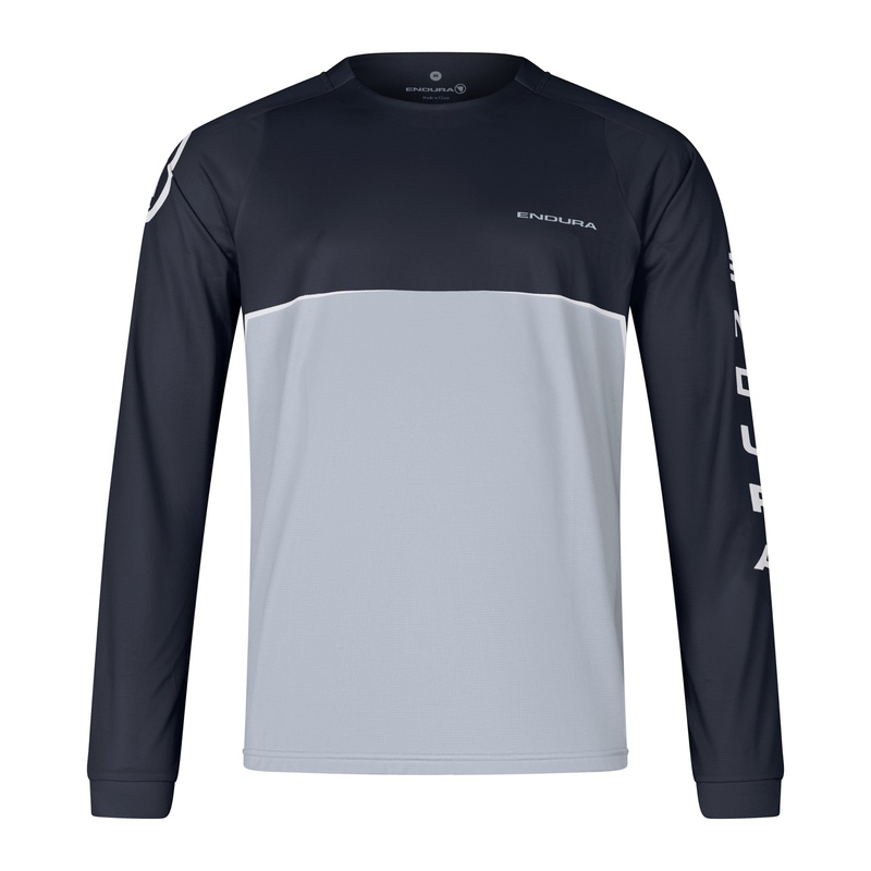 Endura Core Printed long sleeves jersey - Black