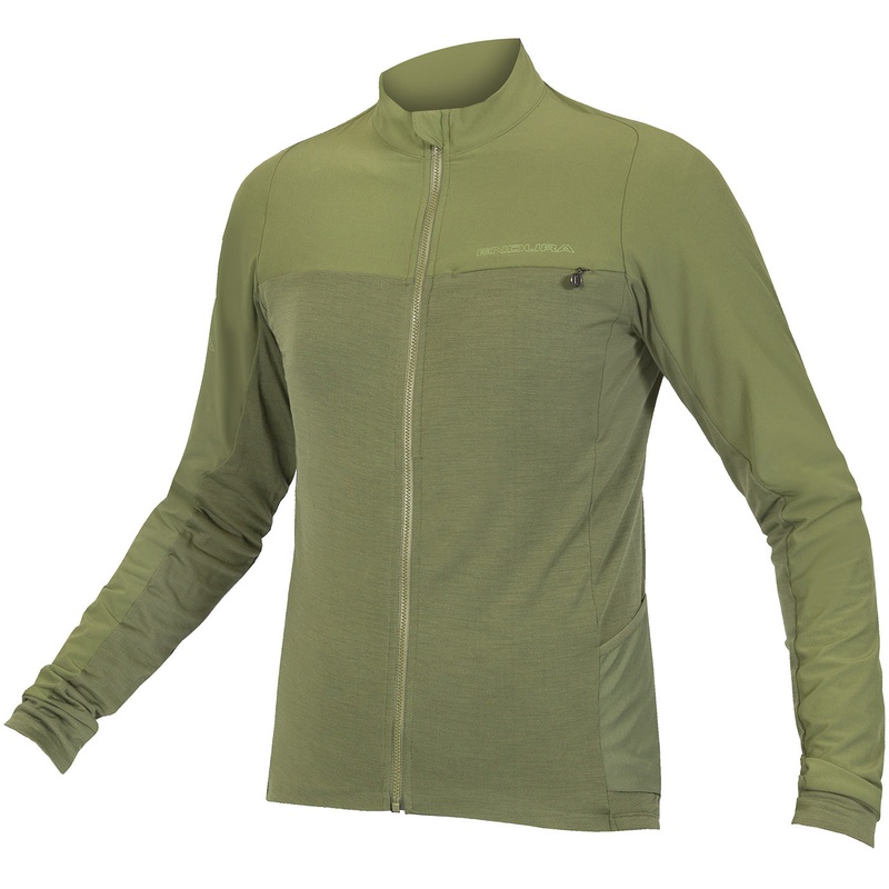 Endura GV500 long sleeves jersey - Green