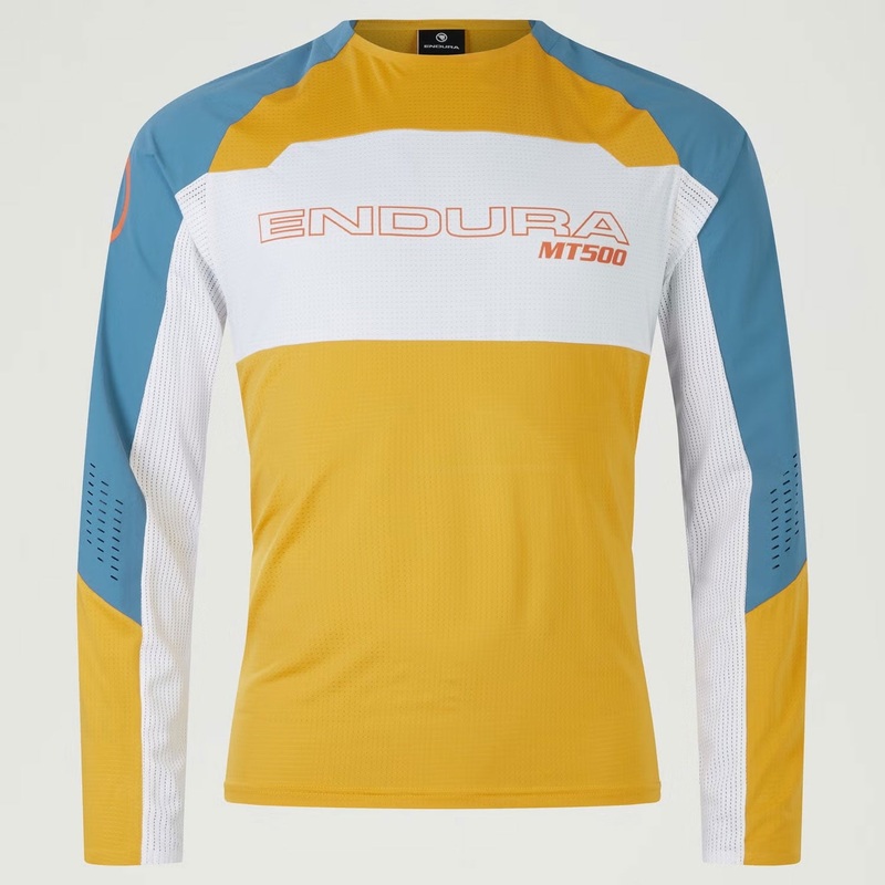 Endura MT500 Burner Lite long sleeves jersey - Yellow