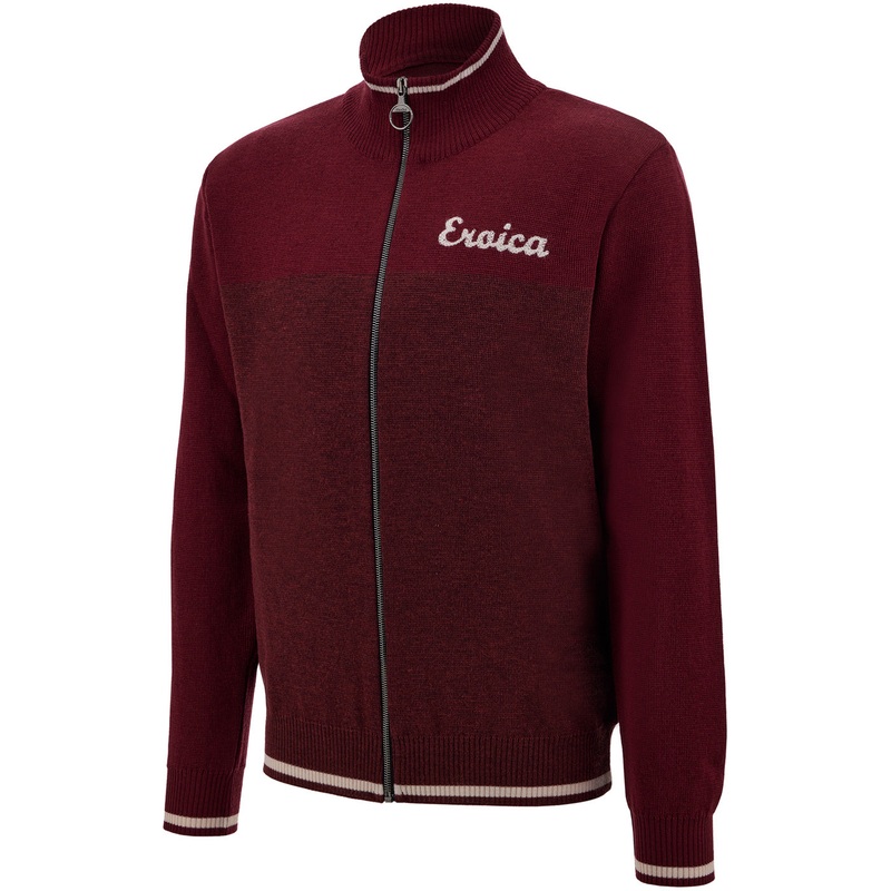 Eroica Vita long sleeves jersey - Bordeaux