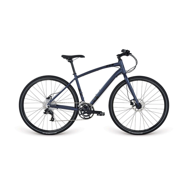 Apollo Trace 40 Flat Bar Road Bike Navy Blue/Black (2017)