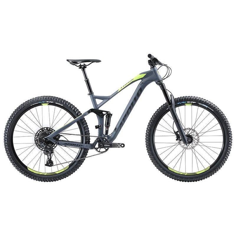 Apollo Trail D 10 Mountain Bike Matte Charcoal/Lime (2020)