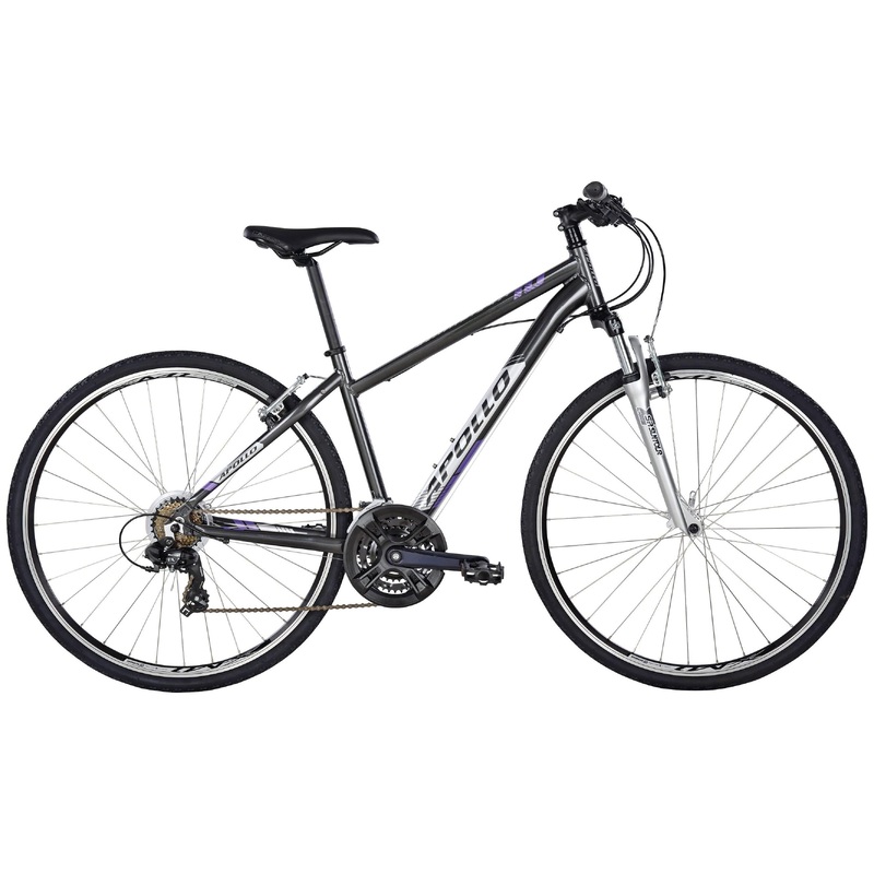 Apollo Transfer 10 WS Women's Hybrid Bike Charcoal (2018)