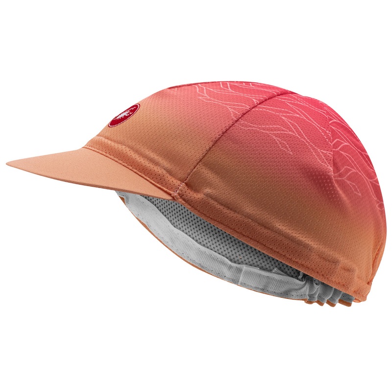Castelli Climber's 2 woman cycling cap - Pink orange