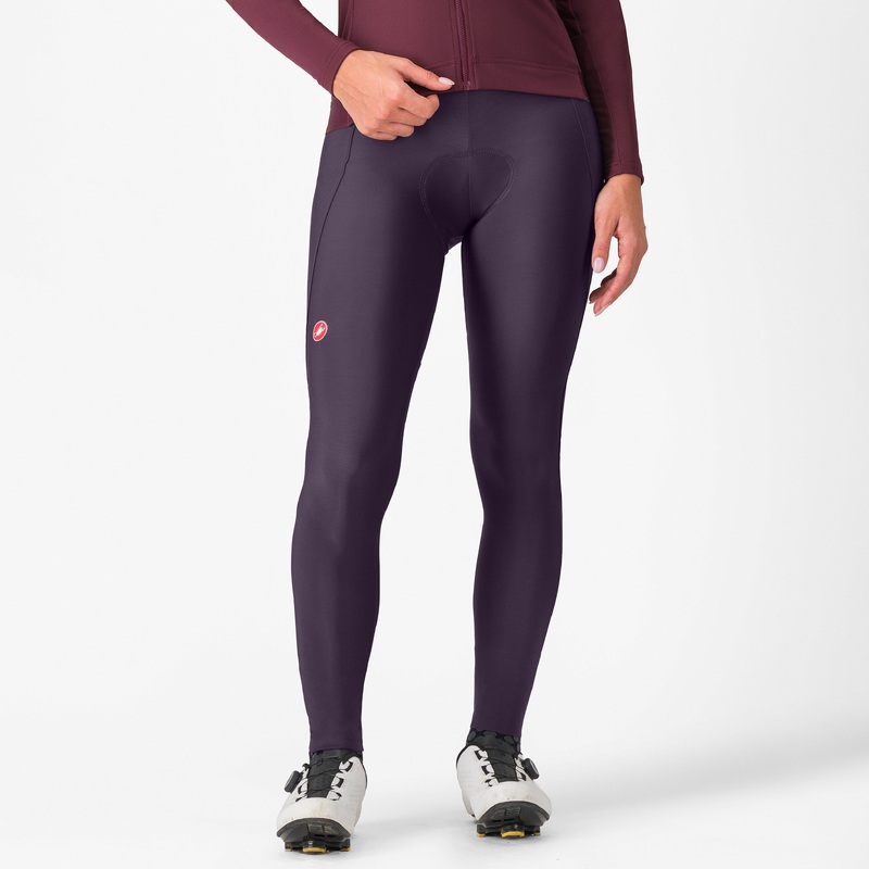 Castelli Espresso DT women bib tight - Violet