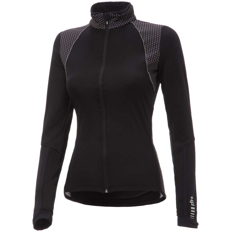 RH+ Flap woman long sleeve Jersey - Black reflex