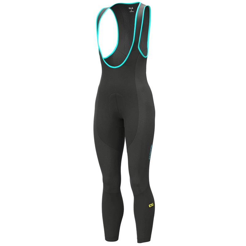Ale Klimatik K-wind Blizzard woman bib tight - Black