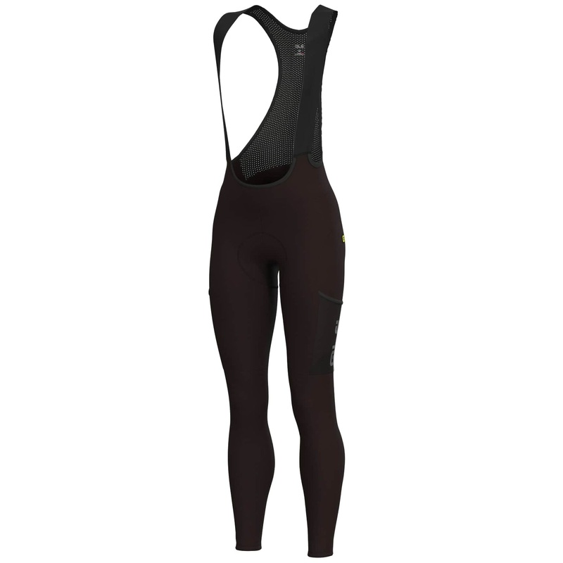 Ale Off Road Gravel Stones Cargo 2.0 woman bibtight - Brown