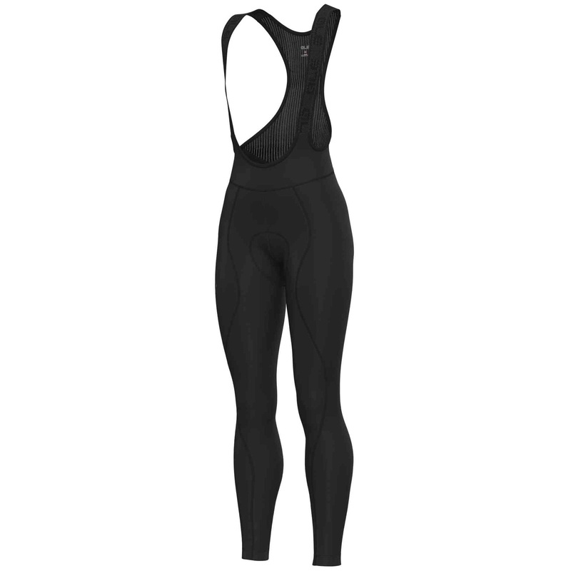 Ale Pragma Winter woman bib tight - Black