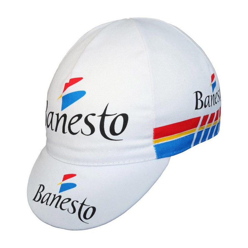 Banesto cycling cap